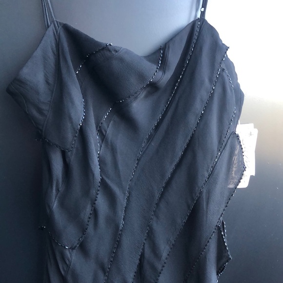 BNWT Black Beaded Dress - Picture 2 of 5